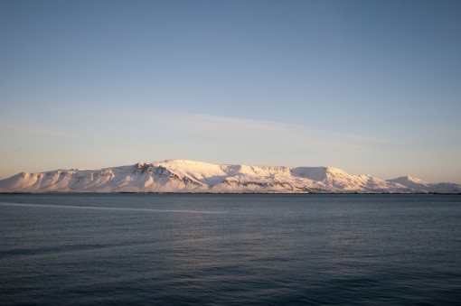 View across Reykjavik harbour