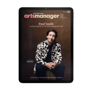 International Arts Manager Magazine Volume 20 Issue 1